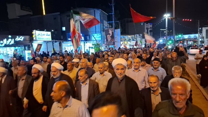 نکا در موج صدم حماسه حضور