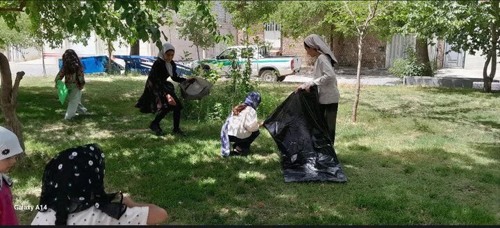 اجرای پویش آموزشی «نه به پلاستیک» در کوهدشت