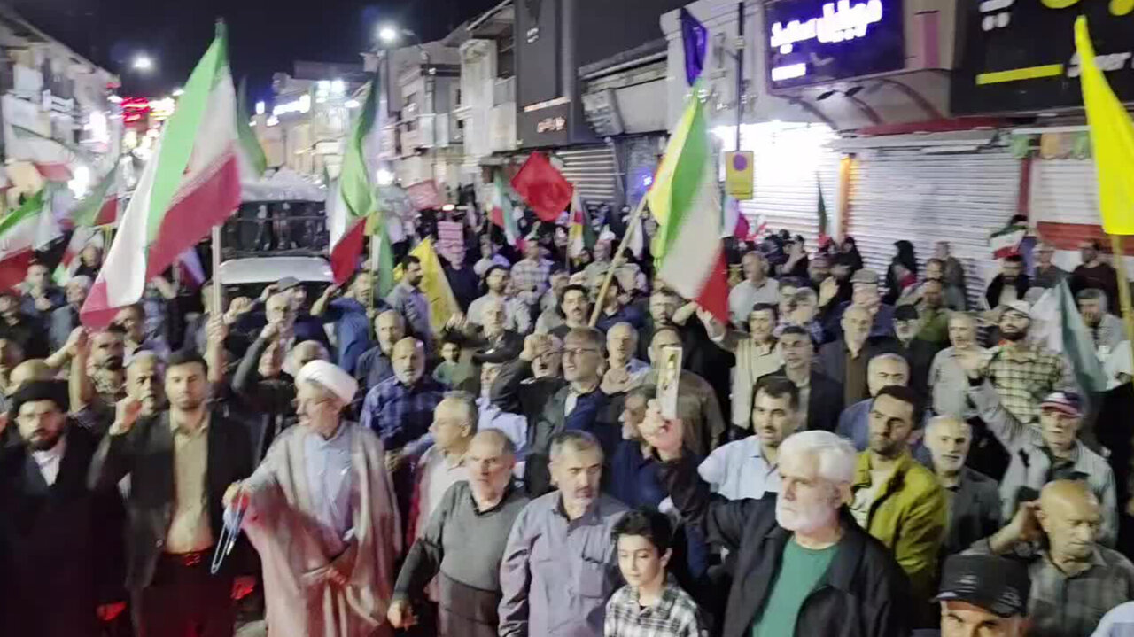 راهپیمایی و تجمع مردم انقلابی و شهید پرور شهرستان 