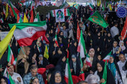 اجتماع پرشور عزاداران حسینی در رامیان؛ نوای «لبیک یا حسین»