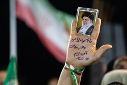 اجتماع مردم سلماس در موج ۱۹۳ برای خونخواهی رهبر شهید