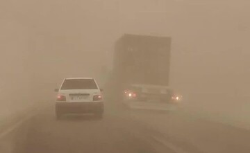 وزش باد و خیزش گرد و خاک در استان بوشهر