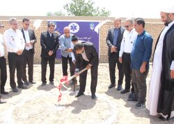 کلنگ‌زنی پایگاه اورژانس حبیب‌آباد با اعتبار ۵ میلیارد تومانی