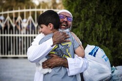 ورود نخستین گروه حجاج ایرانی به فرودگاه اصفهان