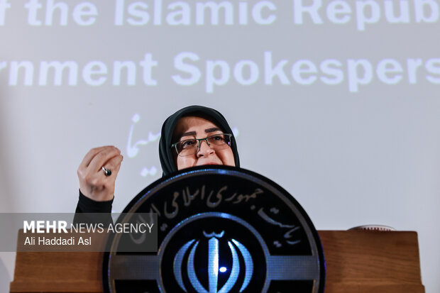 نشست خبری سخنگوی دولت