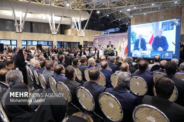 آیین افتتاح رسمی راه‌آهن اردبیل