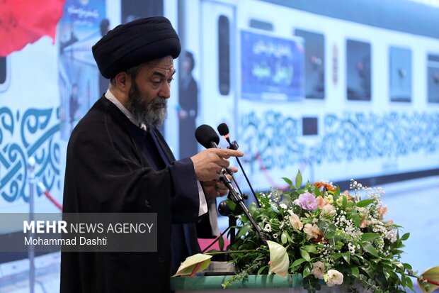 آیین افتتاح رسمی راه‌آهن اردبیل