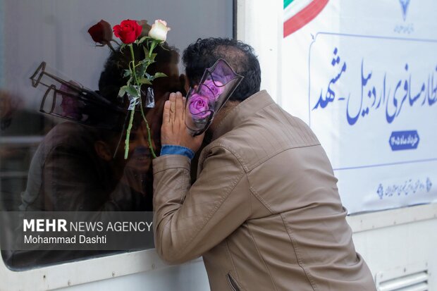 آیین افتتاح رسمی راه‌آهن اردبیل