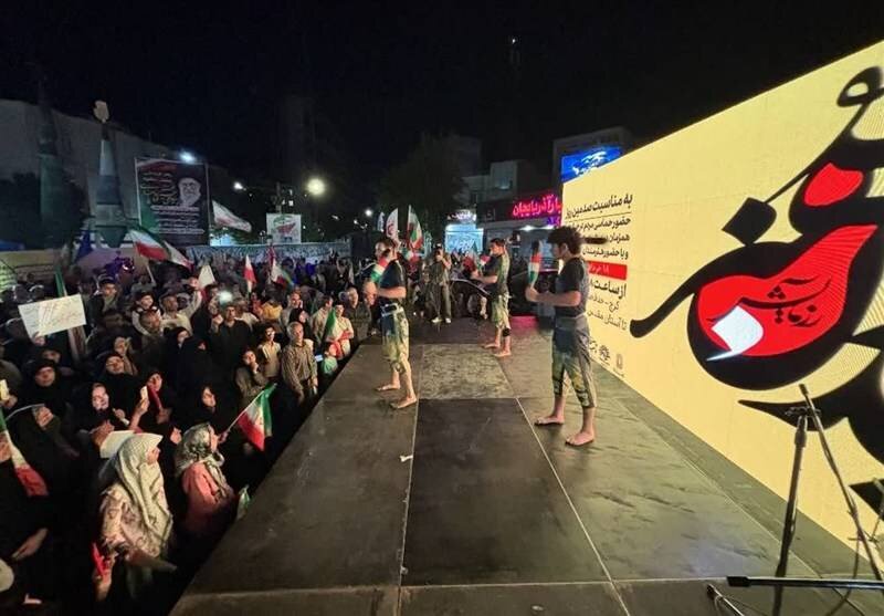 «جشن صدمین حضور»؛ هنرنمایی باستانی‌کاران کرجی در حمایت از ان