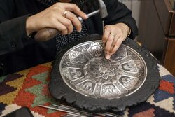 فعالیت ۱۰ کارگاه صنایع دستی در کاشان