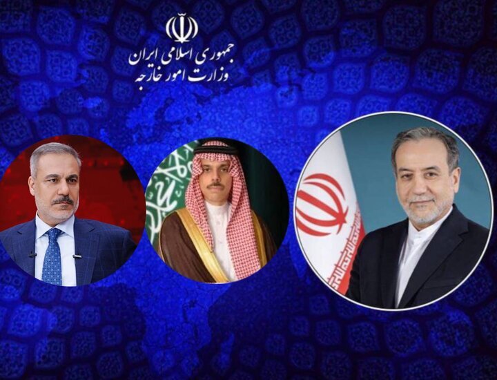 وزير خارجية الايراني يناقش تطورات الاوضاع مع وزيري خارجية تركيا والسعودية