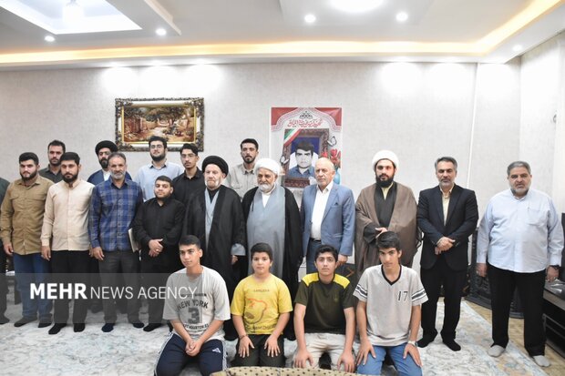 یادواره خانگی شهید «حمیدرضا ولی محمودوند» از شهدای ناوشکن دنا
