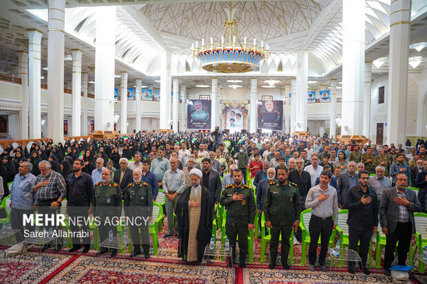 یادمان سرداران شهید احمد جعفری و غلامرضا رضائیان در حرم شاهچراغ(ع)