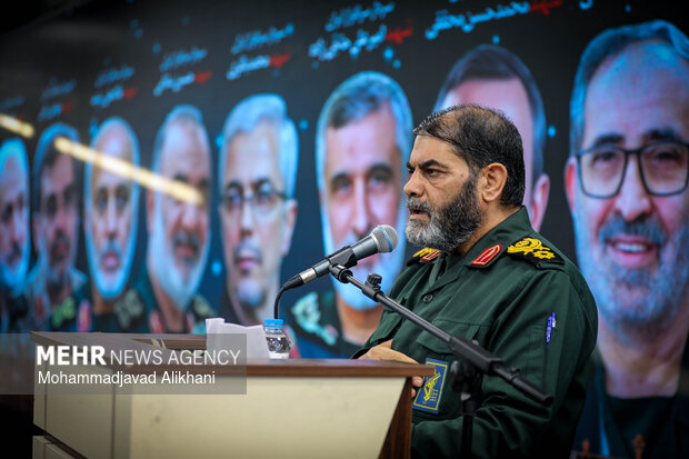 مراسم اولین سالگرد شهدای اقتدار ایران