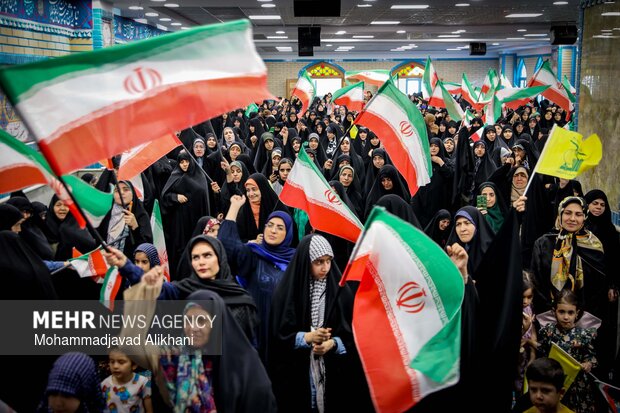 مراسم اولین سالگرد شهدای اقتدار ایران