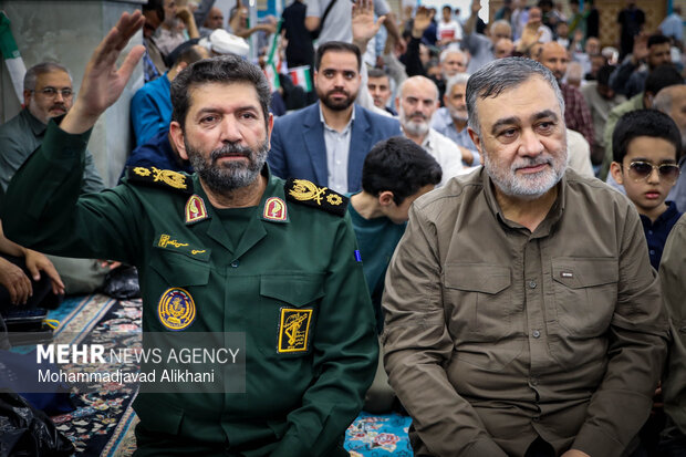 مراسم اولین سالگرد شهدای اقتدار ایران