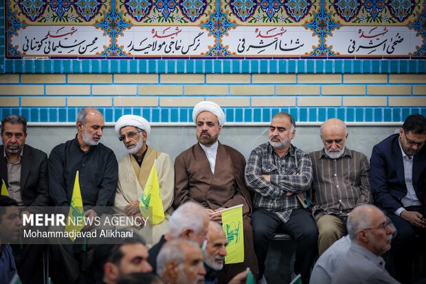 مراسم اولین سالگرد شهدای اقتدار ایران