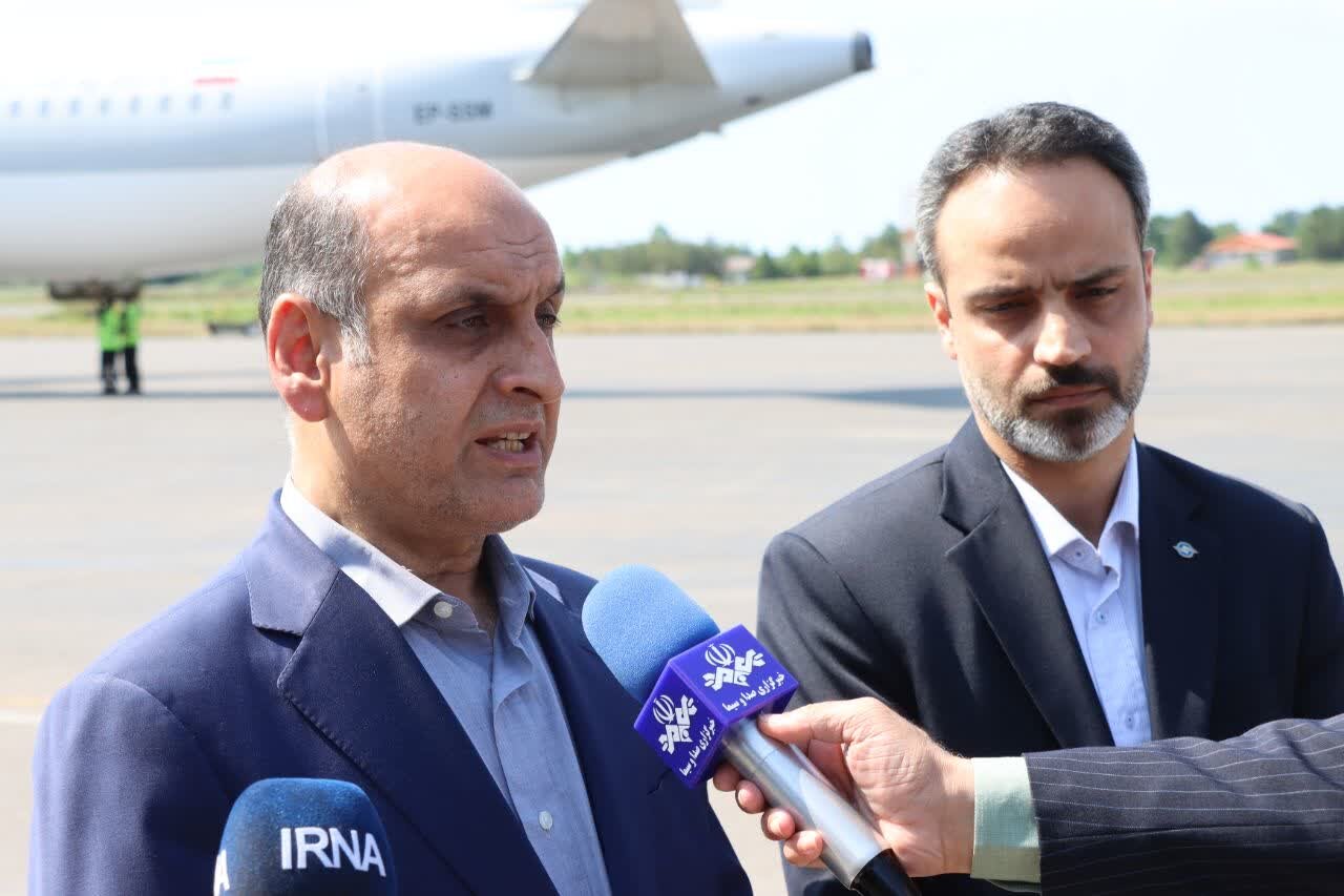 استاندار گیلان: هفته گذشته ۱۰۴ پرواز در فرودگاه رشت انجام شد استاندار گیلان: هفته گذشته ۱۰۴ پرواز در فرودگاه رشت انجام شد