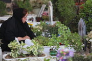 حال و هوای قطعه ۴۲ در سالروز شهادت شهدای حمله رژیم صهیونیستی به ایران