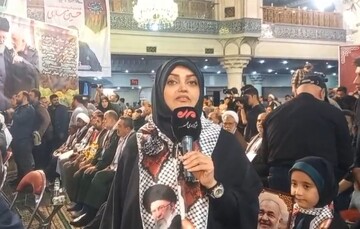 اولین سالگرد شهادت سپهبد شهید حسین سلامی در قبله تهران