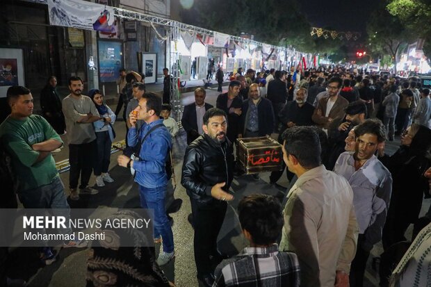 رزمایش میدان هنر در اردبیل