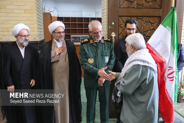 مراسم گرامیداشت اولین سالگرد شهدای جنگ ۱۲ روزه