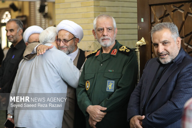 مراسم گرامیداشت اولین سالگرد شهدای جنگ ۱۲ روزه