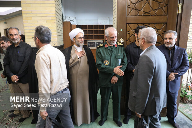 مراسم گرامیداشت اولین سالگرد شهدای جنگ ۱۲ روزه