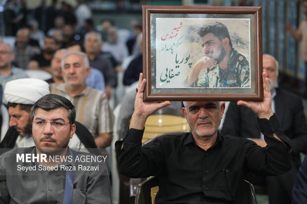 مراسم گرامیداشت اولین سالگرد شهدای جنگ ۱۲ روزه