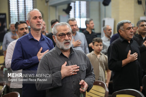 مراسم گرامیداشت اولین سالگرد شهدای جنگ ۱۲ روزه