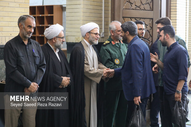 مراسم گرامیداشت اولین سالگرد شهدای جنگ ۱۲ روزه