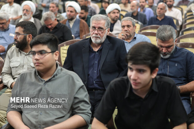 مراسم گرامیداشت اولین سالگرد شهدای جنگ ۱۲ روزه