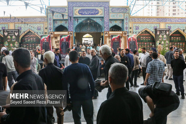 مراسم گرامیداشت اولین سالگرد شهدای جنگ ۱۲ روزه
