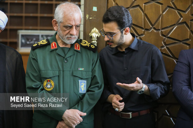 مراسم گرامیداشت اولین سالگرد شهدای جنگ ۱۲ روزه