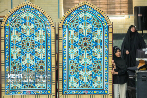 مراسم گرامیداشت اولین سالگرد شهدای جنگ ۱۲ روزه