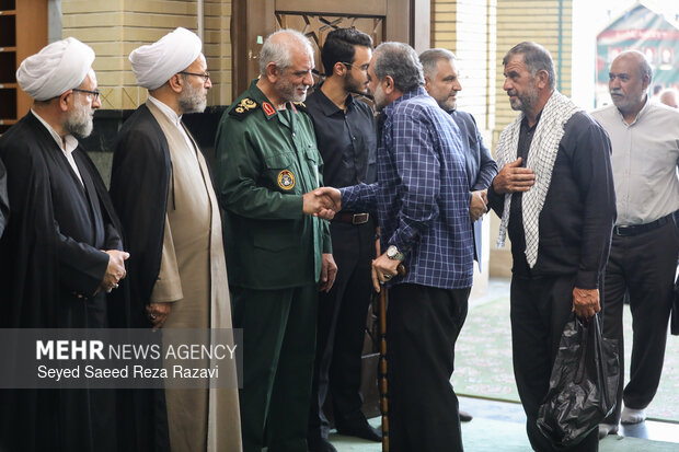 مراسم گرامیداشت اولین سالگرد شهدای جنگ ۱۲ روزه