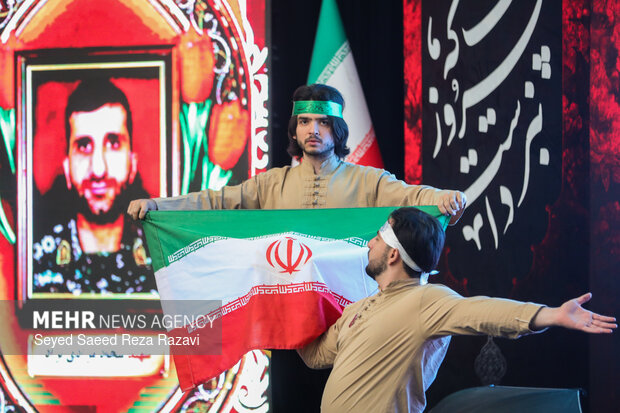 مراسم گرامیداشت اولین سالگرد شهدای جنگ ۱۲ روزه