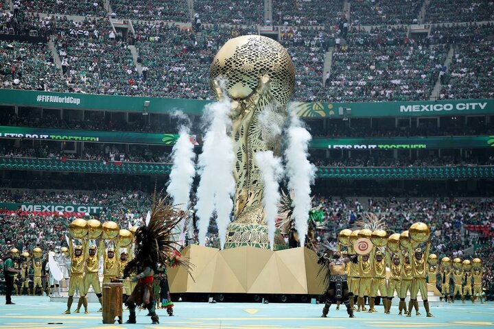 تصاویری از افتتاحیه بیست و سومین دوره رقابت‌های فوتبال جام جهانی ۲۰۲۶