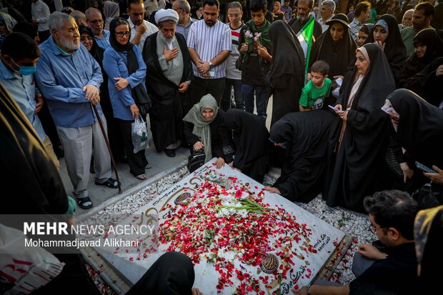 اولین سالگرد شهادت شهیدان حاجی‌زاده و محمود باقری