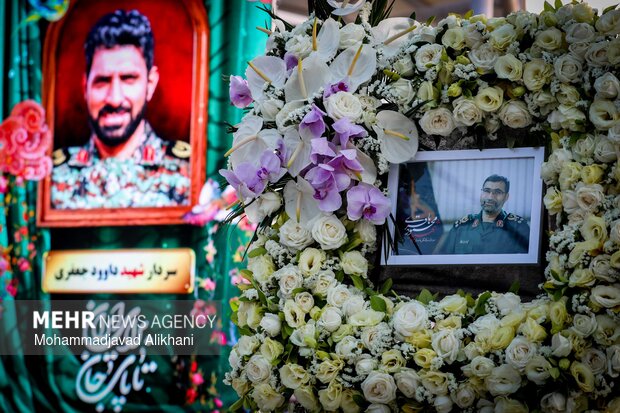 اولین سالگرد شهادت شهیدان حاجی‌زاده و محمود باقری