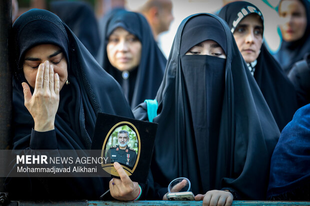 اولین سالگرد شهادت شهیدان حاجی‌زاده و محمود باقری