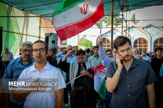 اولین سالگرد شهادت شهیدان حاجی‌زاده و محمود باقری