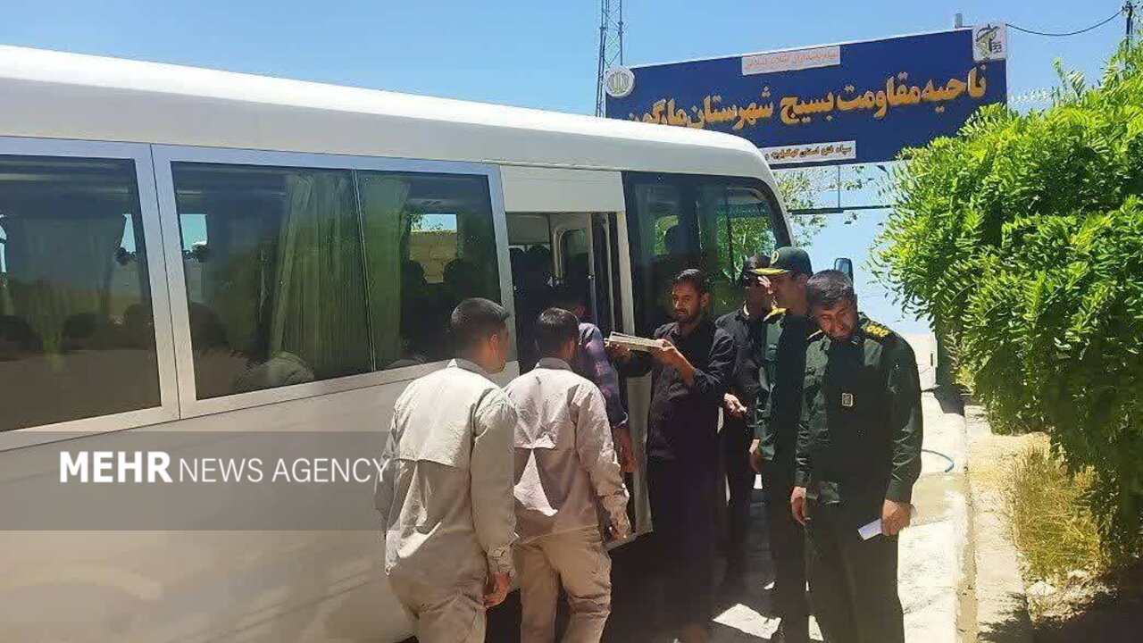 اعزام گروه جهادی ناحیه مقاومت بسیج مارگون به مناطق