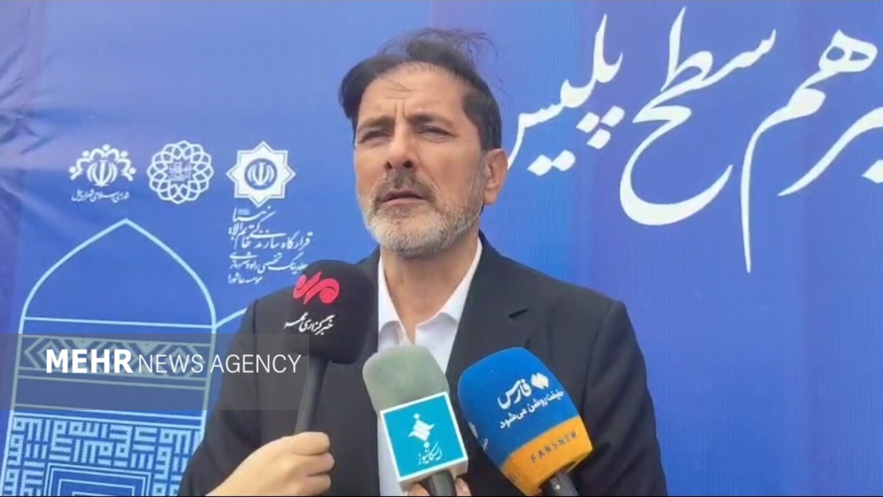 کلنگ‌زنی تقاطع غیرهمسطح میدان پلیس اردبیل با اعتبار ۱۲۰۰ میل