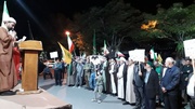 مردم دیار گروس فریاد حمایت از انقلاب را سردادند