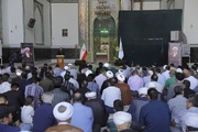 آیین بزرگداشت آیت الله محمداسحاق فیاض در حرم رضوی برگزار شد