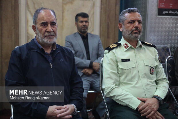 مراسم اولین سالگرد شهادت سردار شهید محمد باقری