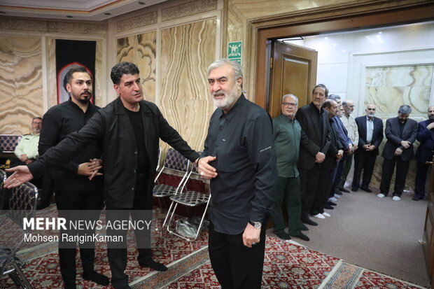 مراسم اولین سالگرد شهادت سردار شهید محمد باقری