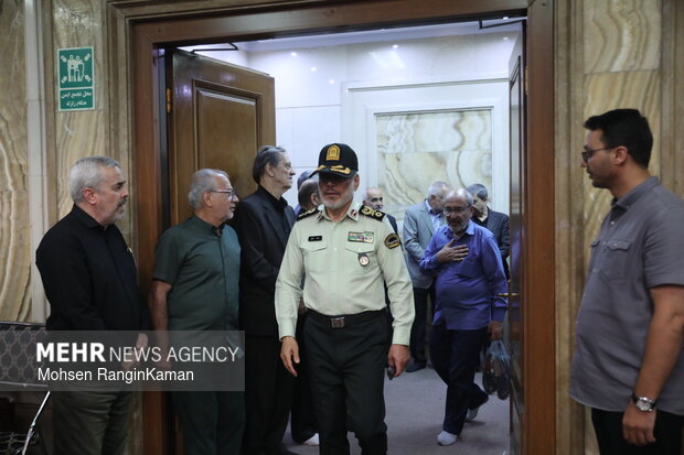 مراسم اولین سالگرد شهادت سردار شهید محمد باقری