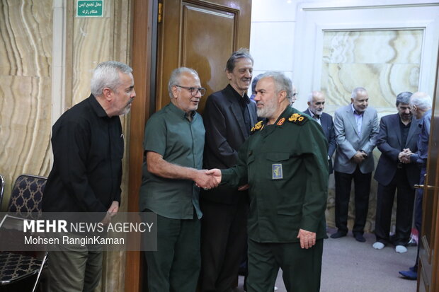 مراسم اولین سالگرد شهادت سردار شهید محمد باقری